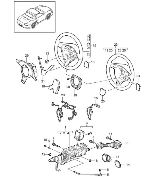 Diagram 403-005 Porsche 944 2.7L 8V 1988-89 