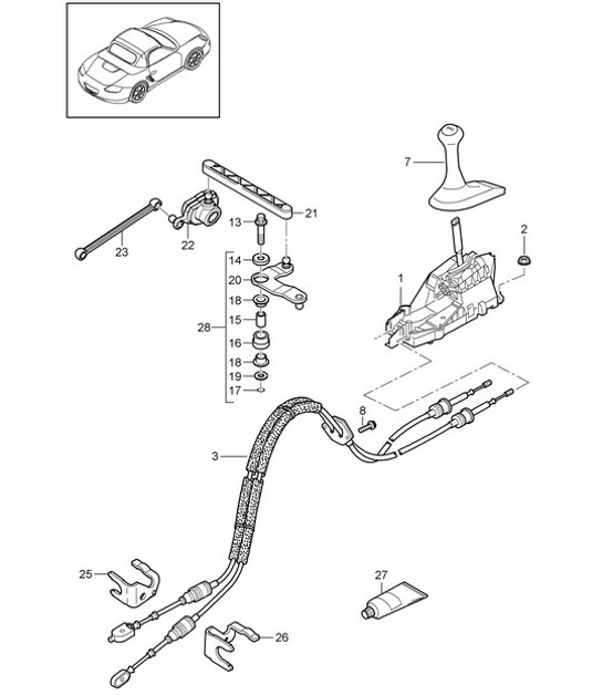 Diagram 701-000 Porsche Macan (95B) MK3 2022>> 