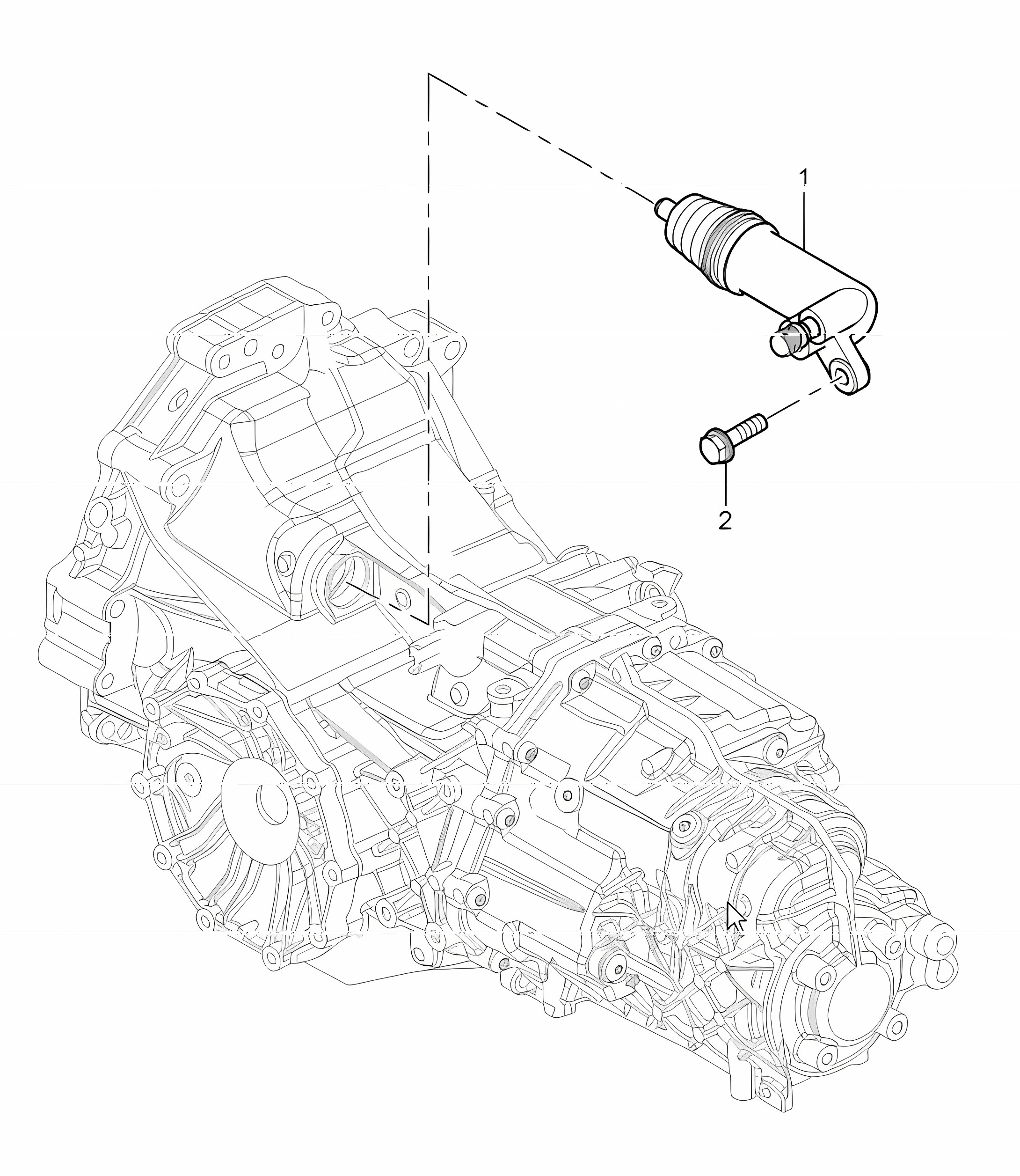 clutch release 987 Boxster S G87.20/21 2005-08