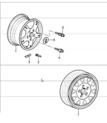 wheels 987 Boxster / Boxster S 2005-08