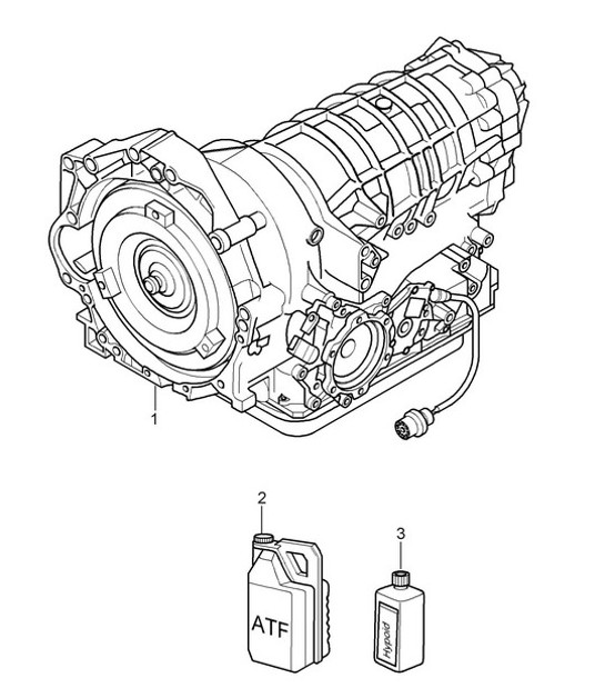 Tiptronic / Vervangingstransmissie / Klaar voor installatie - A8702,A8721+ PR:249 - 987C.1 Cayman 2.7L / 3.4L 2006-08