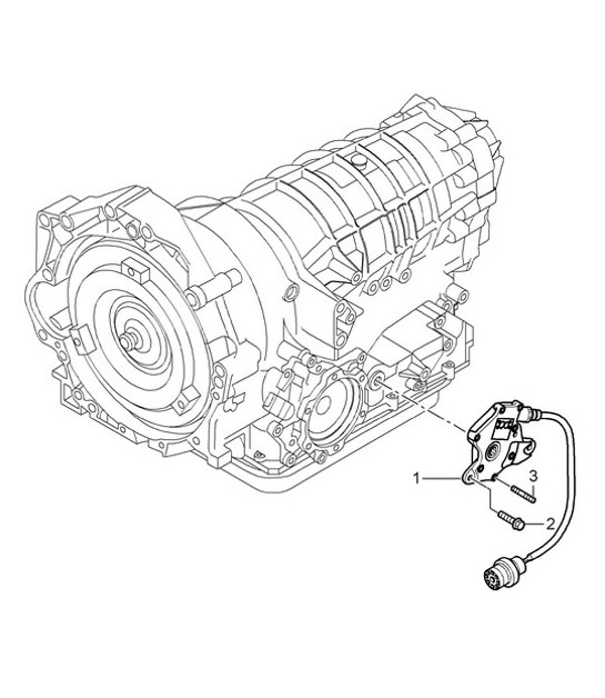 Tiptronic / Keuzeschakelaar - A8702,A8721+ PR:249 - 987C.1 Cayman 2.7L / 3.4L 2006-08