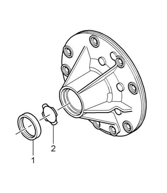 Diagram 330-001 Porsche 911 & 912 (1965-1989) Transmisión