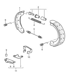 Handbrake 987C.1 Cayman 2006-08