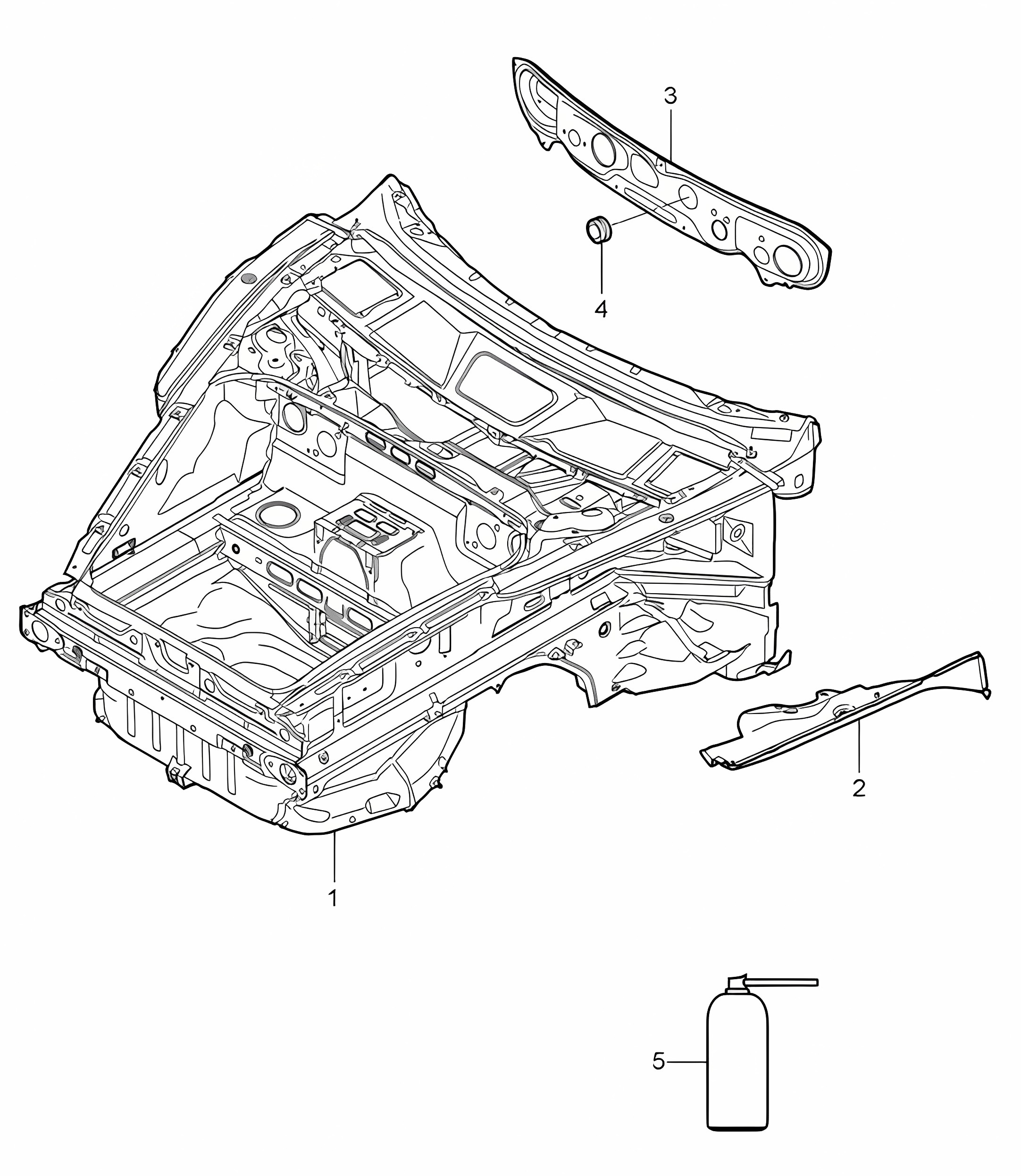 Front end 987C.1 Cayman 2006-08
