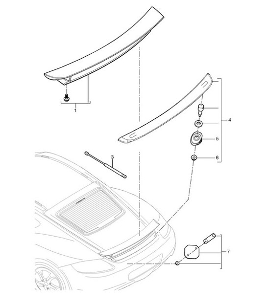 Diagram 803-008 Porsche 911 & 912 (1965-1989) Body