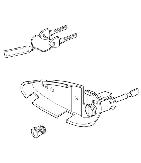 Diagram 898-000 Porsche 997 (911) MK1 2005-2008 Body
