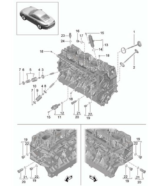 Diagram 103-005 Porsche 911 & 912 (1965-1989) Engine