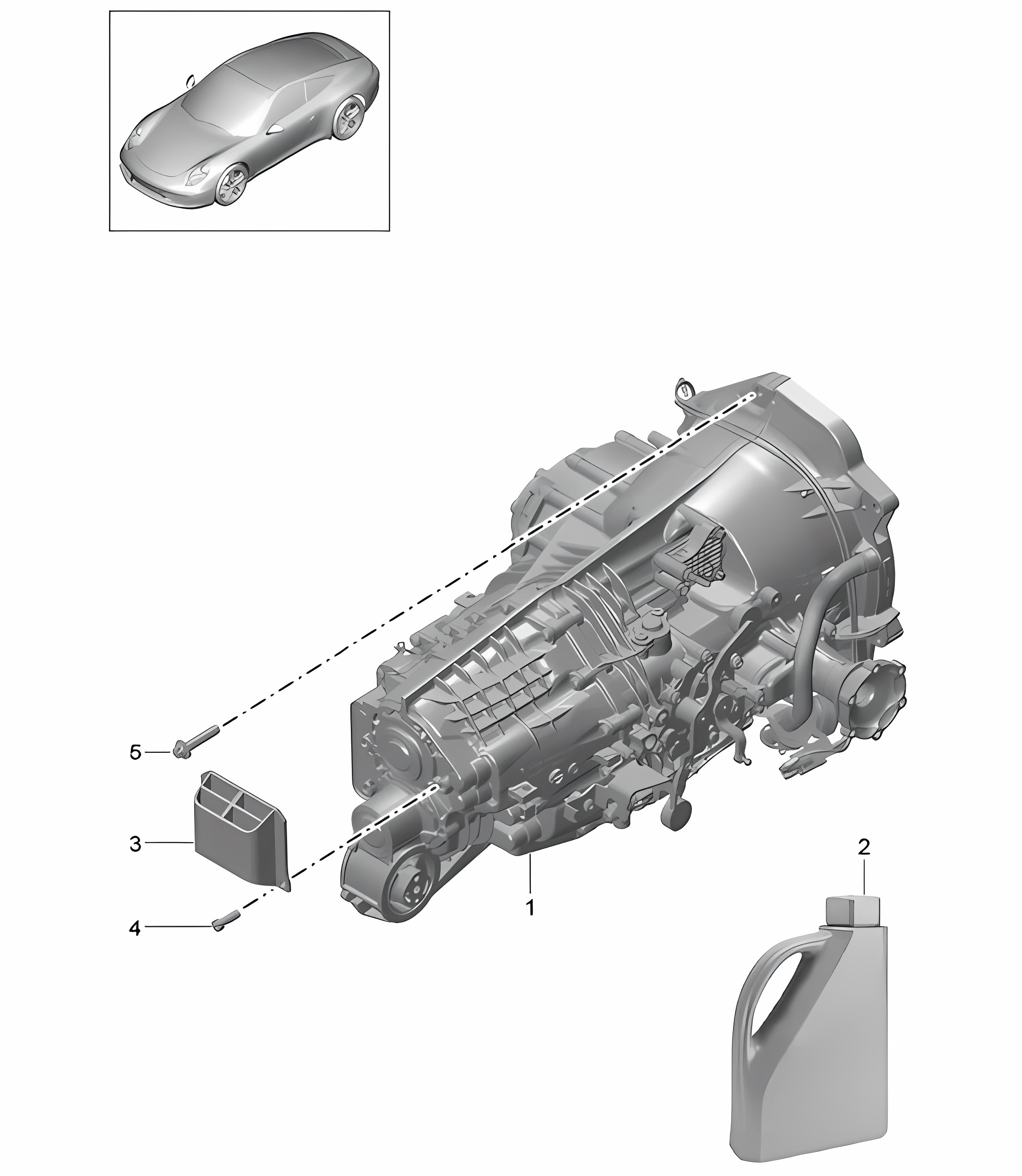 Manual gearbox / Replacement transmission - G9100, G9130 - 991.1 2012-16