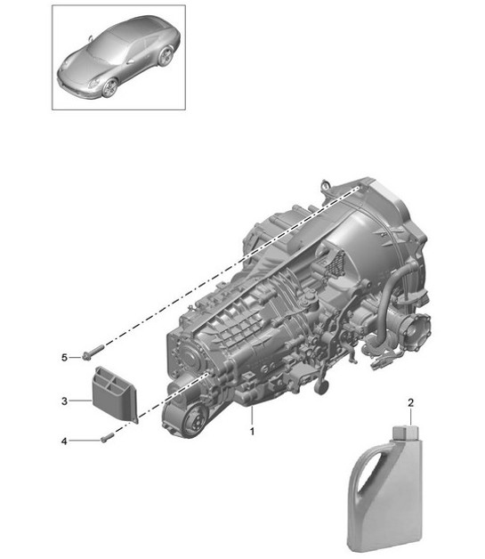 Schaltgetriebe / Ersatzgetriebe – G9100, G9130 – 991.1 2012–16