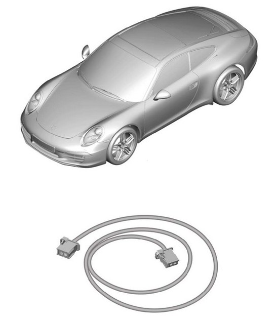Diagram 902-050 Porsche Boxster 981 2.7L 2012-16 Electrical equipment
