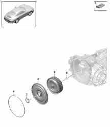 - PDK - Gearbox / Clutch for dual clutch / Gearbox  - CG110, CG115, CG140 - 991.2 Carrera 2017-19
