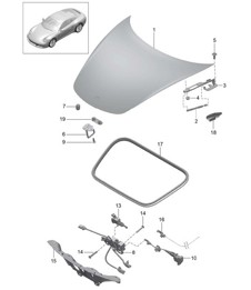 FRONT Cover 991.2 Carrera 2017-19