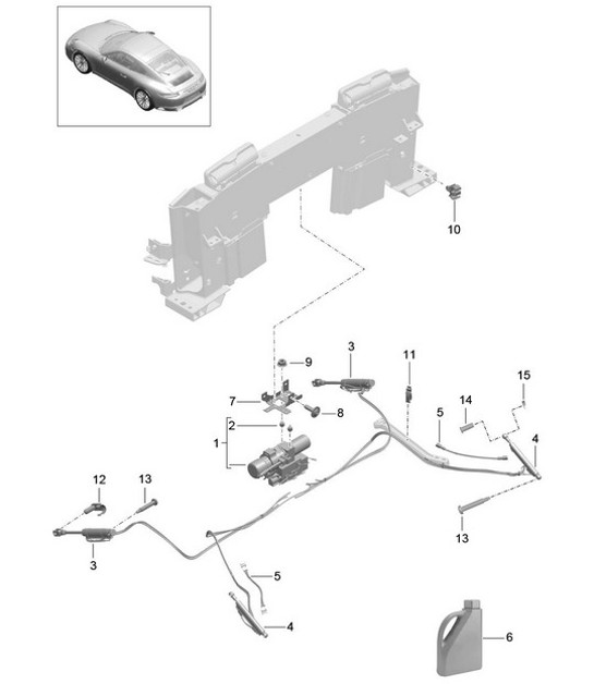 Diagram 811-057 Porsche 997 (911) MK1 2005-2008 Body
