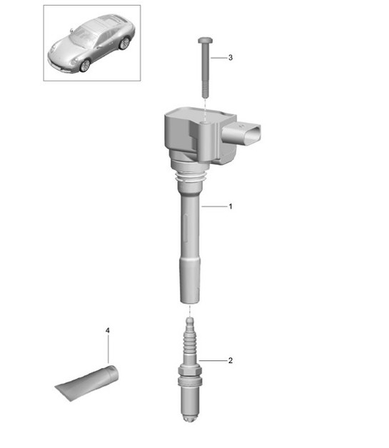 Diagram 901-000 Porsche Taycan (9J1) MK1 2020-2024 
