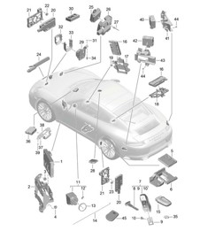 Control units 991.2 Carrera 2017-19