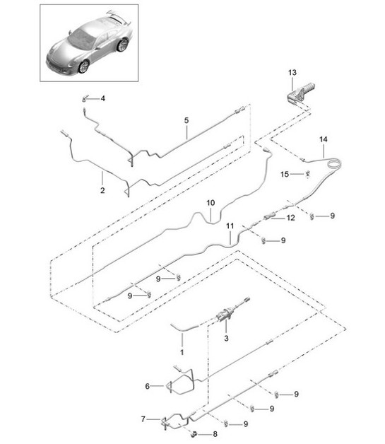 Diagram 702-009 Porsche Panamera 976 2023>> 
