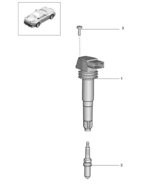 Diagram 901-000 Porsche Taycan (9J1) MK1 2020-2024 
