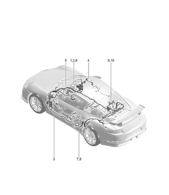 Diagram 902-060 Porsche 944 2.5L 8V 1982-87 