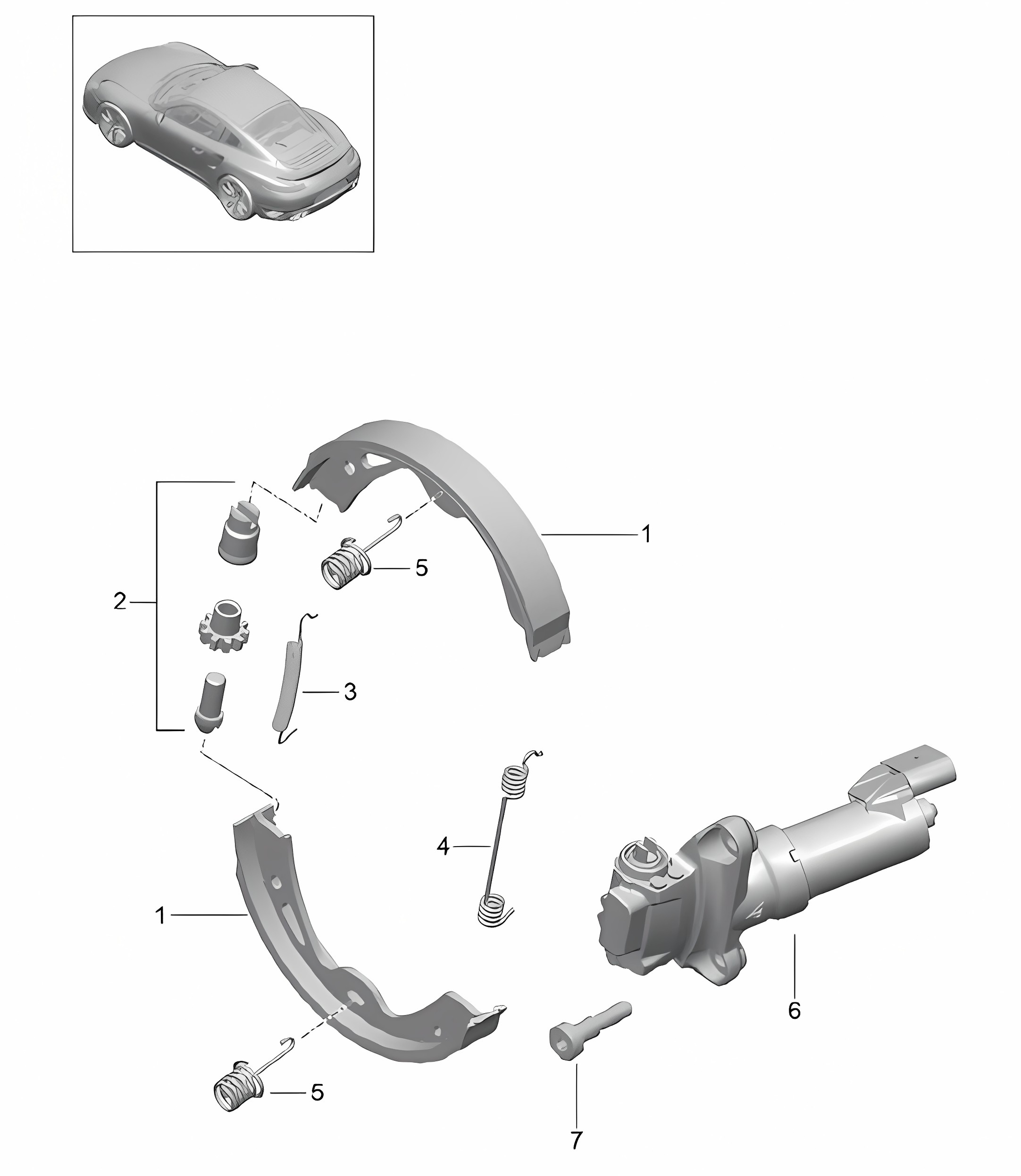 Parking brake 991 Turbo >>2016
