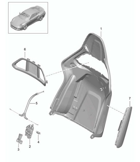 Diagram 817-006 Porsche 9J1.1 Taycan 2020-24 