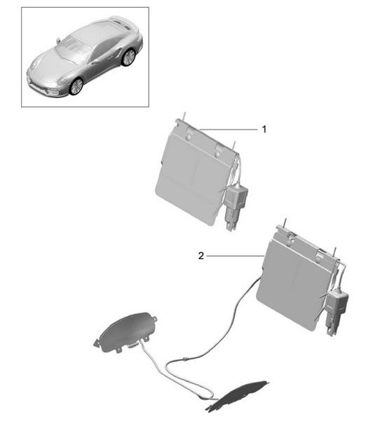 Diagram 817-029 Porsche 9J1.1 Taycan 2020-24 