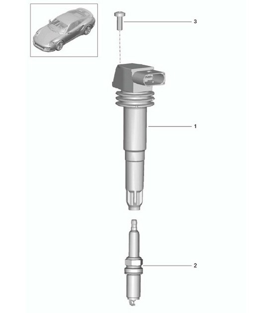 Diagram 901-000 Porsche Taycan (9J1) MK1 2020-2024 
