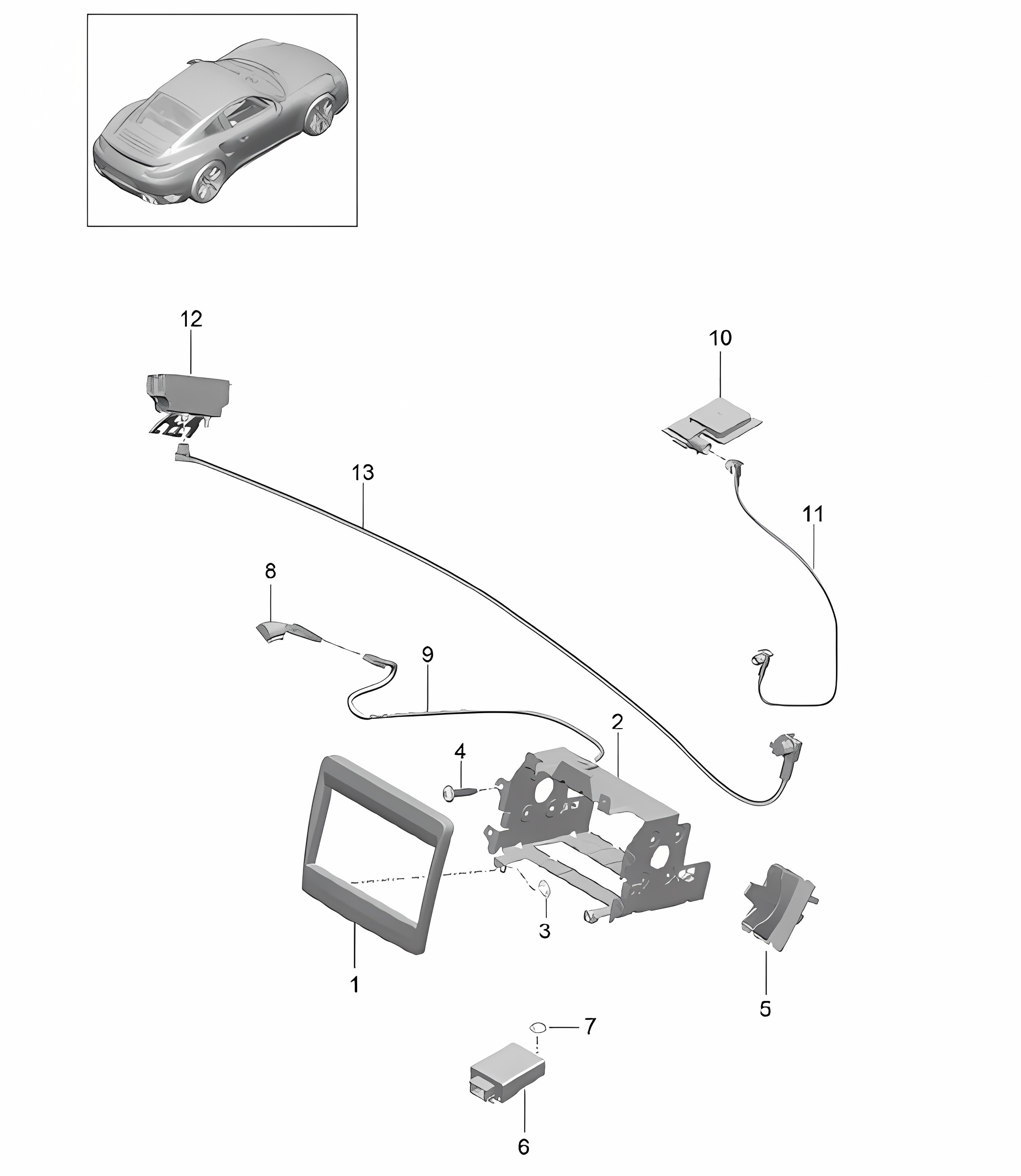 Preparation / Navigation system - Japan, PR:675 - 991 Turbo >>2016