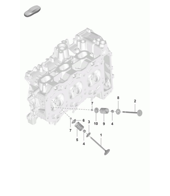 Diagram 103-010 Porsche 944 (1982-1991) 