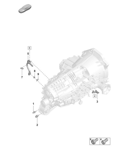 Manual gearbox / Sensors 992.1 Carrera 2019 - 2024