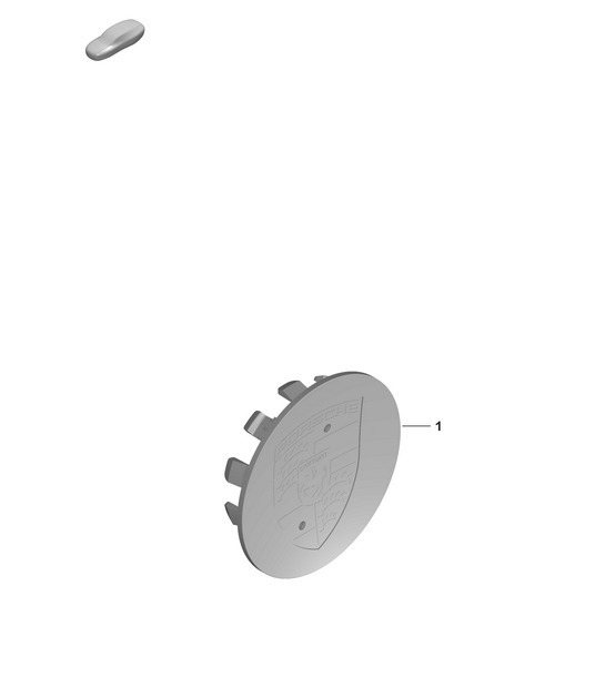 Diagram 601-040 Porsche Boxster 986 2.5L 1997-99 Wheels, Brakes