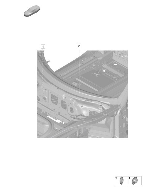 Diagram 806-200 Porsche Macan (95B) MK1 (2014-2018) Body