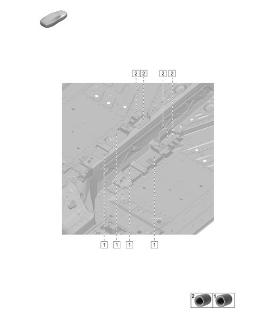 Diagram 806-800 Porsche 911 & 912 (1965-1989) Body