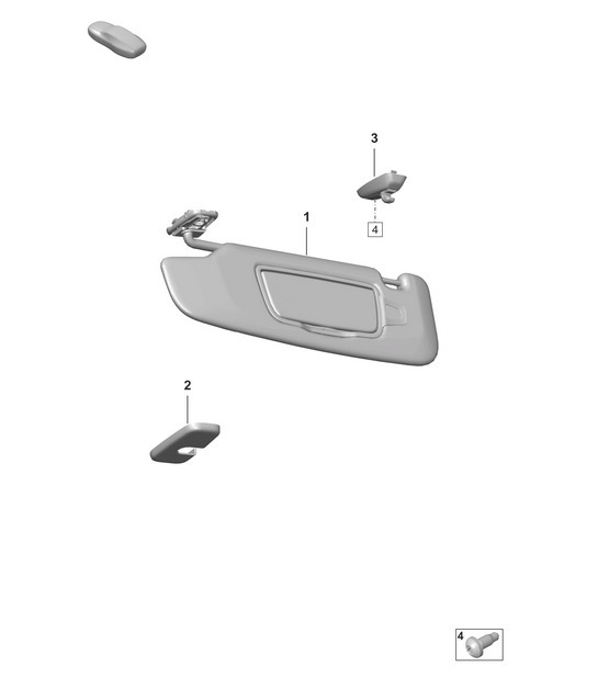 Diagram 807-700 Porsche 997 (911) MK1 2005-2008 Body