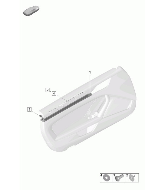 Diagram 808-950 Porsche 356 (1950-1965) Body