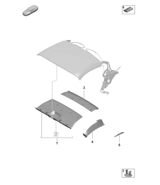 Diagram 811-360 Porsche 992 (911) MK1 2019-2024 Body