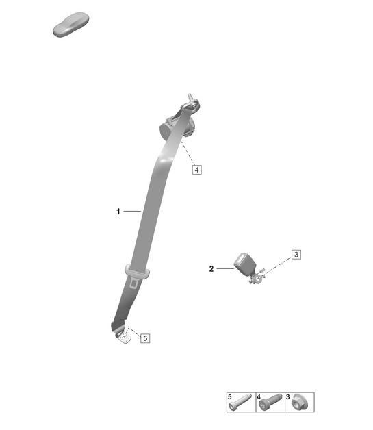 Diagram 812-005 Porsche Macan (95B) MK1 (2014-2018) Body