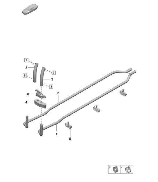 Diagram 813-000 Porsche Macan (95B) MK1 (2014-2018) Body