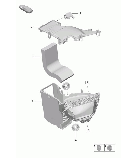 Diagram 814-050 Porsche 992 (911) MK1 2019-2024 Carrozzeria