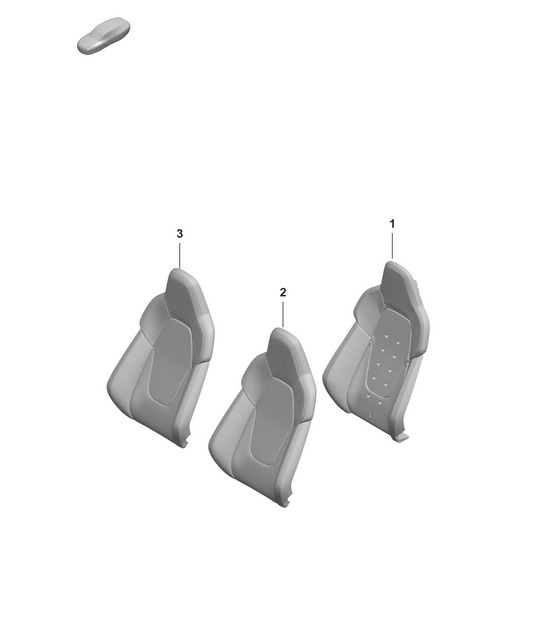 Diagram 817-320 Porsche Macan (95B) MK1 (2014-2018) Body