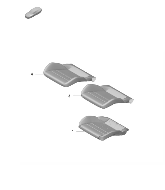 Diagram 817-425 Porsche 911 & 912 (1965-1989) Body