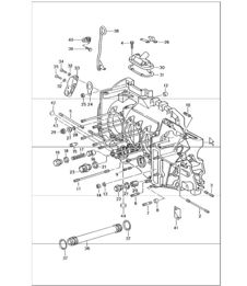 crankcase left 993 1994-98