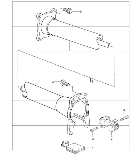 Diagram 301-10 Porsche 968 3.0L 1992-94 Transmission