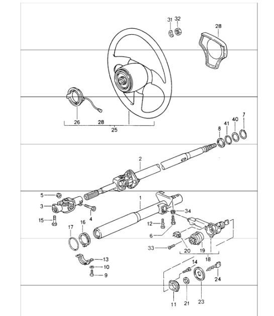 Diagram 403-07 Porsche Taycan (9J1) MK1 2020-2024 