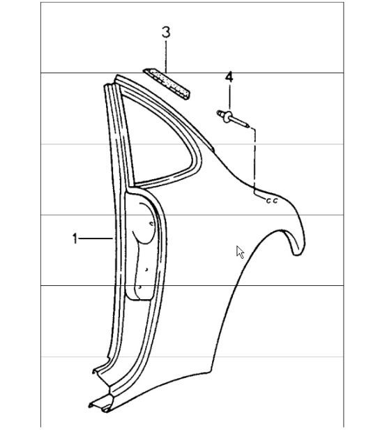 Diagram 801-55 Porsche 944 2.7L 8V 1988-89 