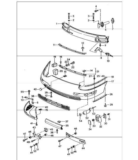 Diagram 802-00 Porsche 944 2.7L 8V 1988-89 