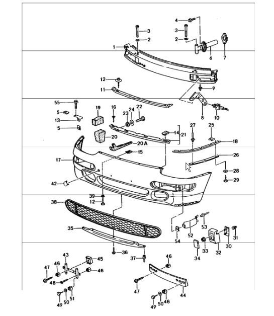 Diagram 802-03 Porsche 944 2.7L 8V 1988-89 