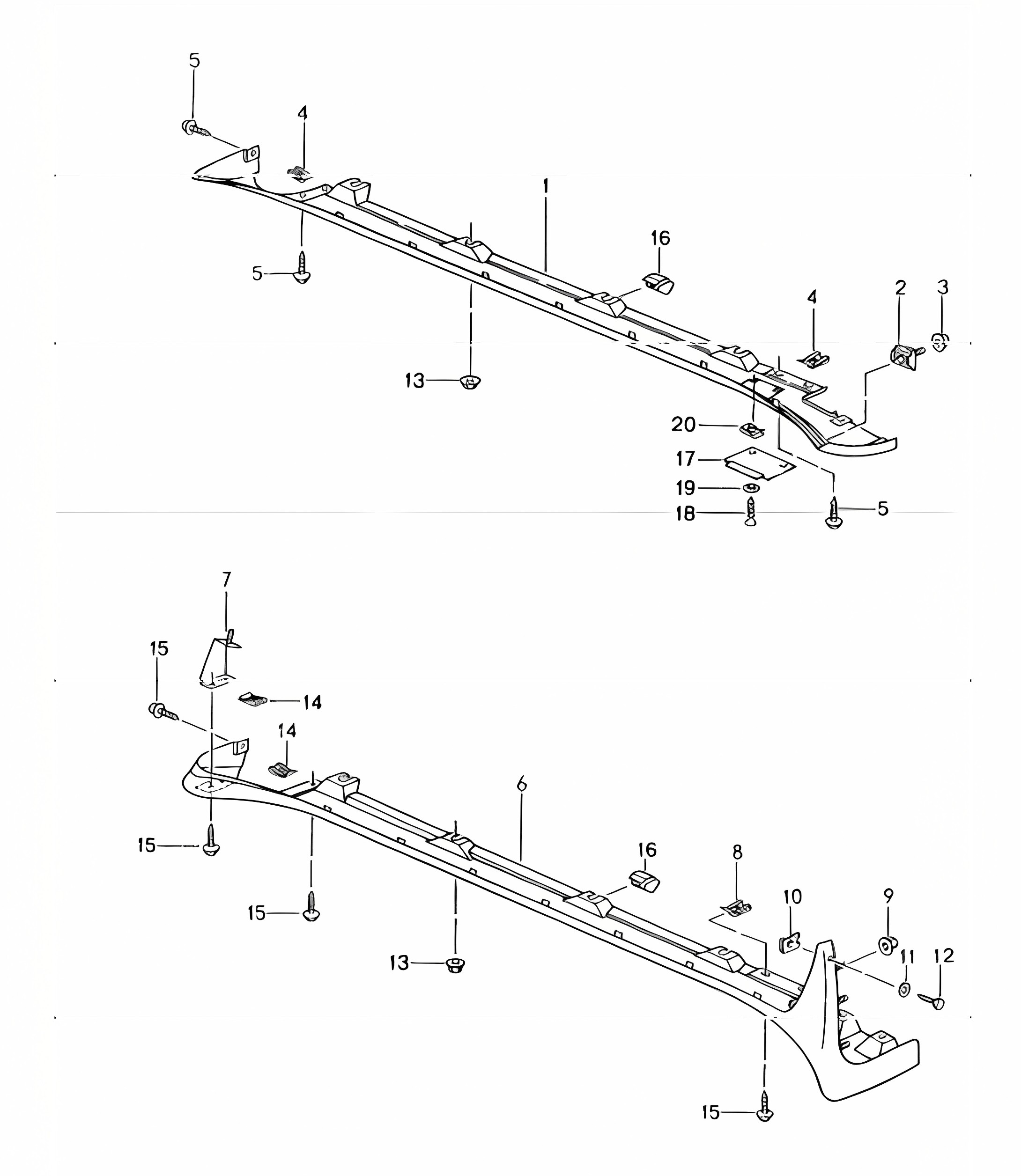 trim cover and door sill 993 1994-98
