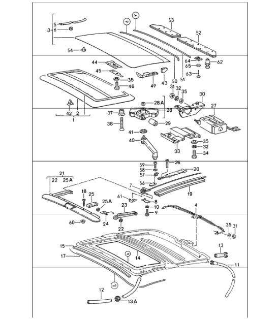 Diagram 811-00 Porsche Cayman 2.7L 981 2013-16 Body