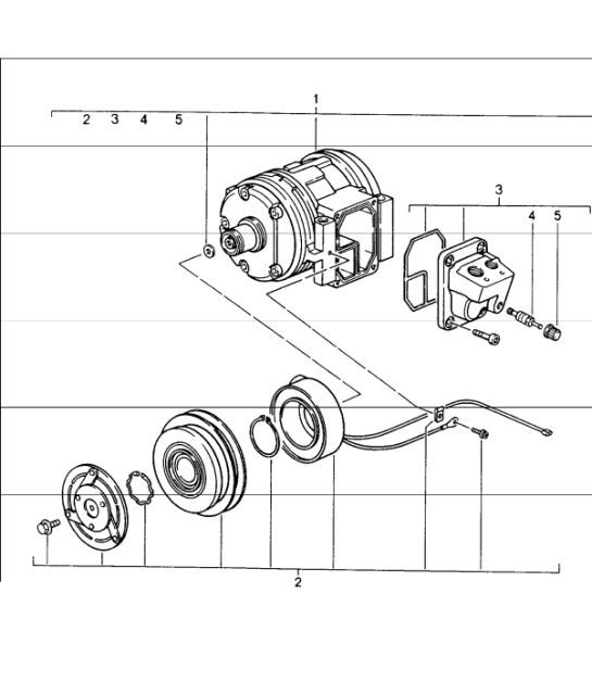 Diagram 813-15 Porsche 955 Cayenne S 4.5L V8 2003-06 Karosserie